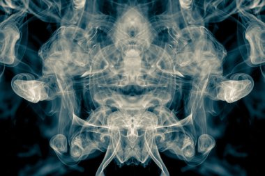 arka plan duman eğrileri ve dalga