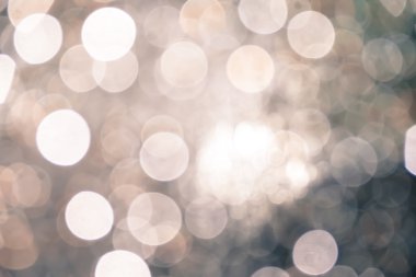 Noel arkaplanı için soyut arka plan bokeh çemberleri