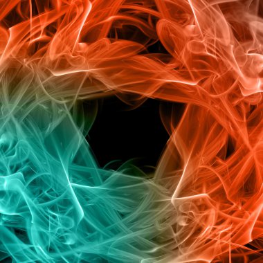 arka plan duman eğrileri ve dalga