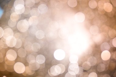 Noel arkaplanı için soyut arka plan bokeh çemberleri