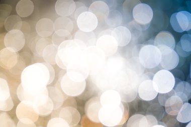 Noel arkaplanı için soyut arka plan bokeh çemberleri