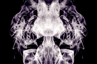 arka plan duman eğrileri ve dalga