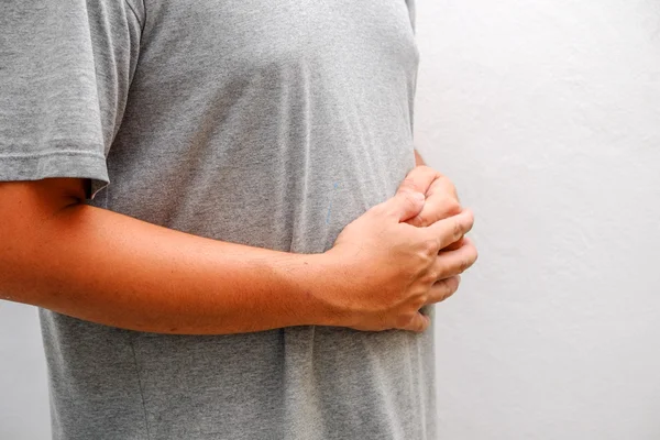 Man Suffering From Stomach Ache — Stock Photo, Image