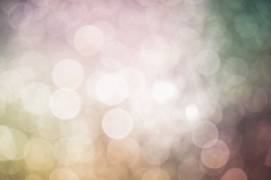 Noel arkaplanı için soyut arka plan bokeh çemberleri