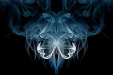 arka plan duman eğrileri ve dalga