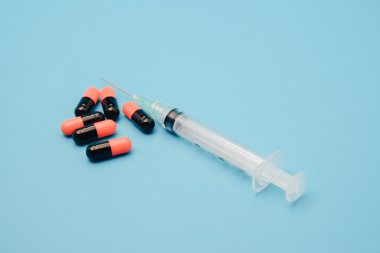  Filtre etkisi retro vintage tarzı ile şırınga