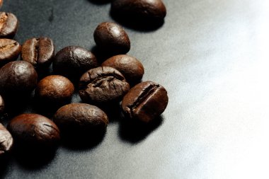 Filtre efektli kahve çekirdekleri antika tarzında