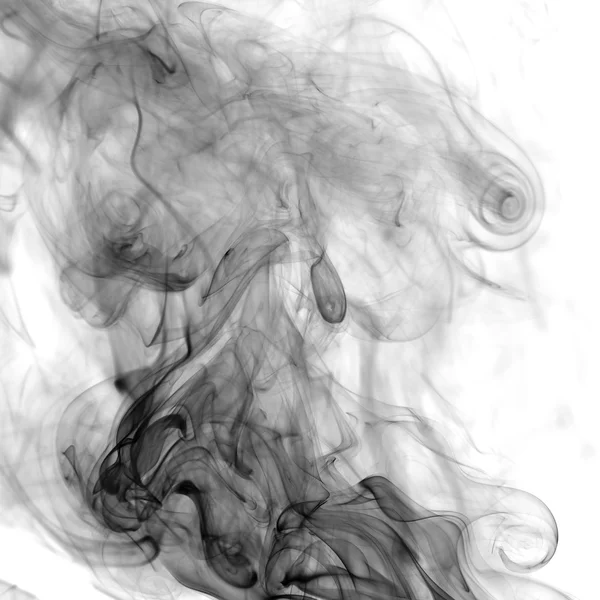 Абстрактные кривые дыма и волны — стоковое фото
