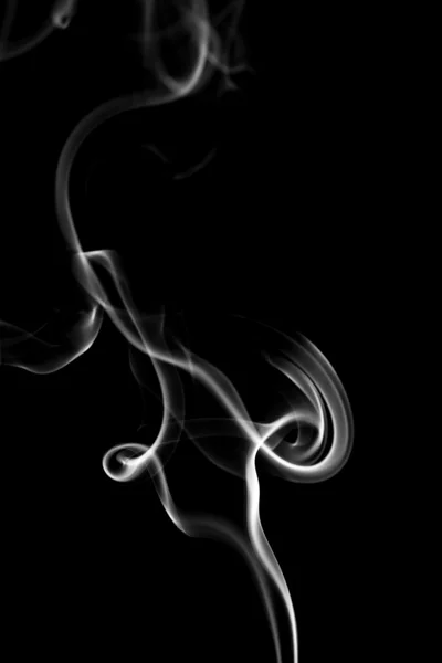 Abstraktní pozadí kouře křivek a vlnu — Stock fotografie
