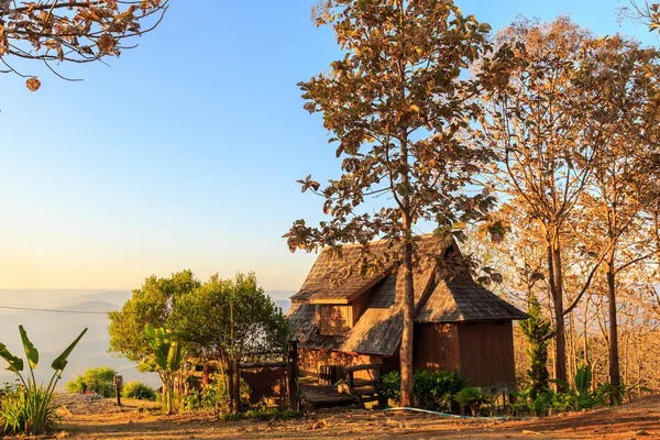 Lodging houses at Mae Chaem — Stock Photo, Image