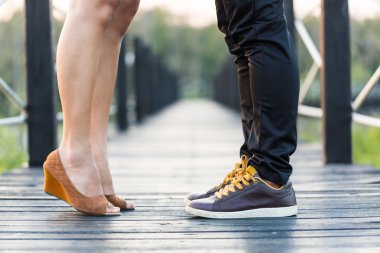 Genç aşıklar bacaklar