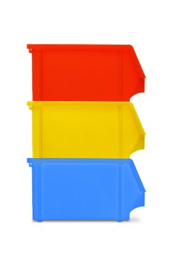 Endüstriyel plastik parçalar depo gözleri