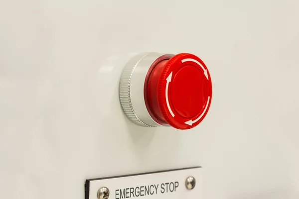 Emergency stop switch — Stock Photo, Image