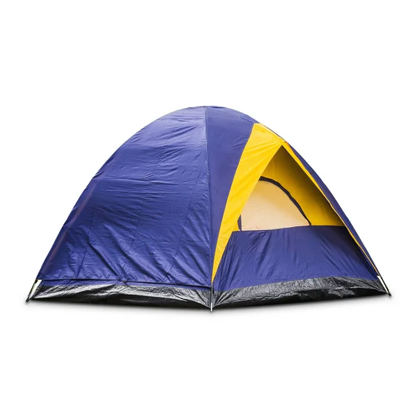 Tenda cupola blu — Foto Stock