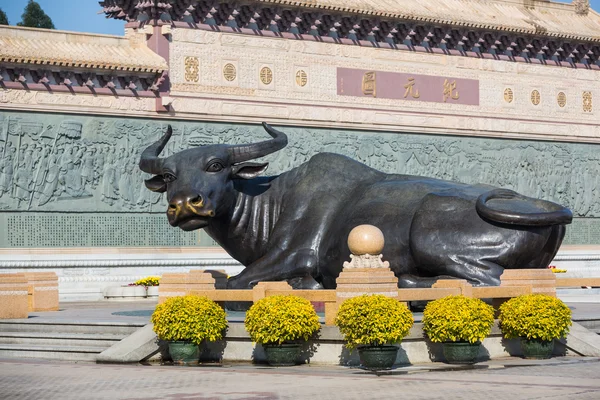 Buffalo statue — Stock Photo, Image