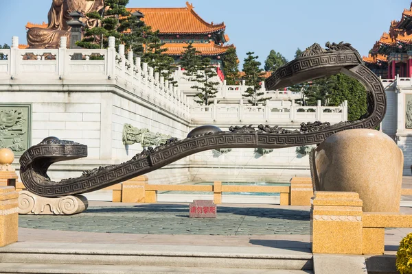 Taoist scripture statue — Stock Photo, Image