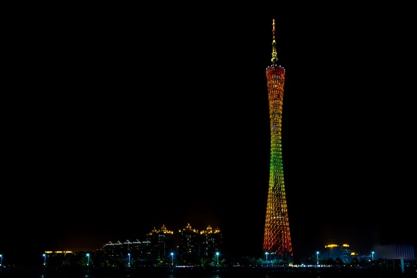 TV tower at night — Stock Photo, Image