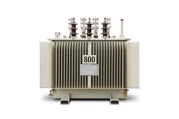 800 kVA Trasformatore immerso nell'olio Immagine Stock