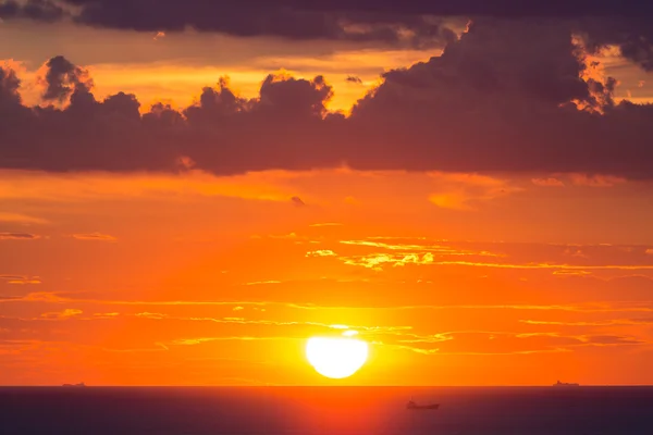 Beautiful sunset sky — Stock Photo, Image