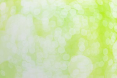 Yeşil bokeh arka plan