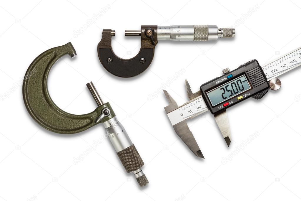 Micrometers and digital vernier calipers