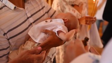 Letychiv, Ukrayna - 10.15.2020: Kilisede Ayin Ayini