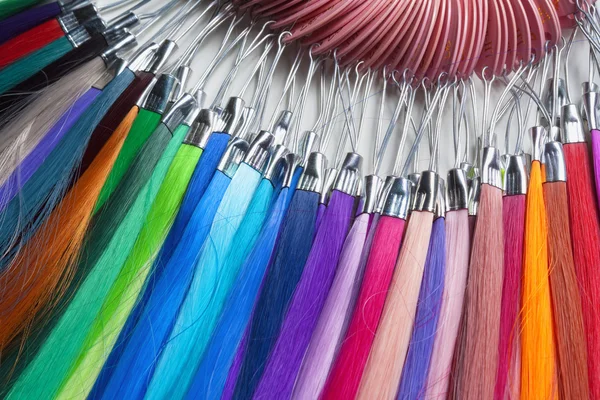 Artificial Hair Used for Production of Wigs — Stock Photo, Image