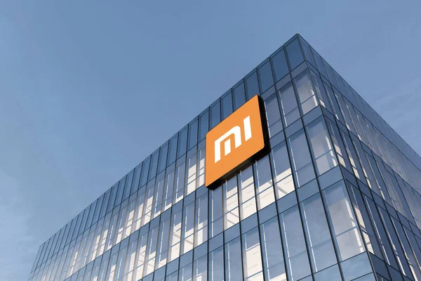 Peking Kína 2021 Február Csak Szerkesztői Használatra Cgi Xiaomi Holding — Stock Fotó