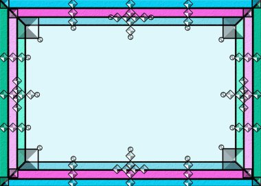 Vitray arka plan grafiği