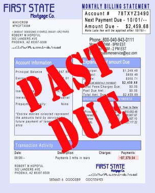 Mortgage fatura (sahte) kavramı