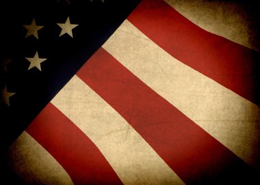 Amerikan vatansever bayrağını arka plan