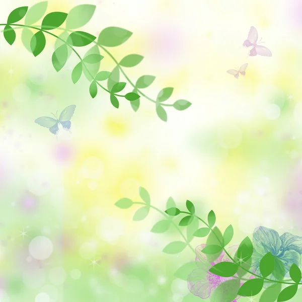 Nature Spring,Summer Background — Stock Photo, Image