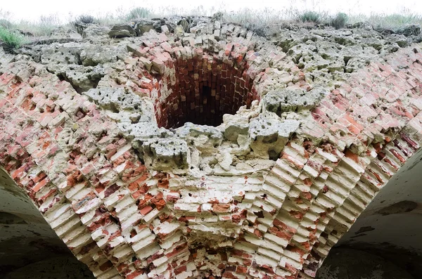 Wall of the fortress Kerch — Stock Photo, Image