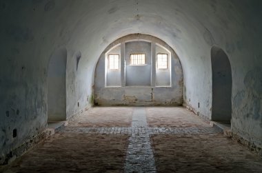 Kerç Kalesi'nin barakalarda