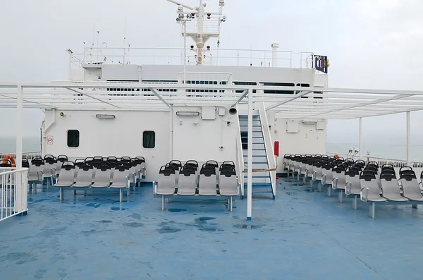 Convés do ferry de passageiros — Fotografia de Stock