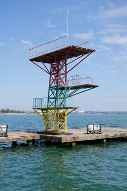 Kerç suya dalış tahtasına