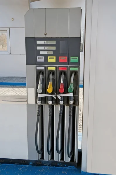 Verlaten gas station — Stockfoto