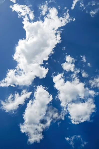 Nice puffy clouds — Stock Photo, Image