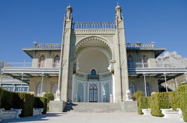 Vorontsov Palace in the Crimea clipart