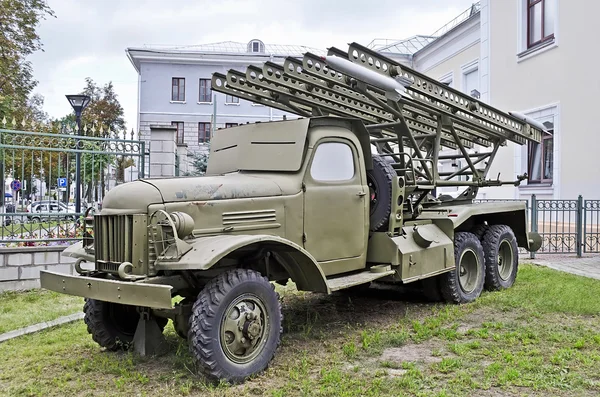 Lanzacohetes múltiple soviético Katyusha — Foto de Stock