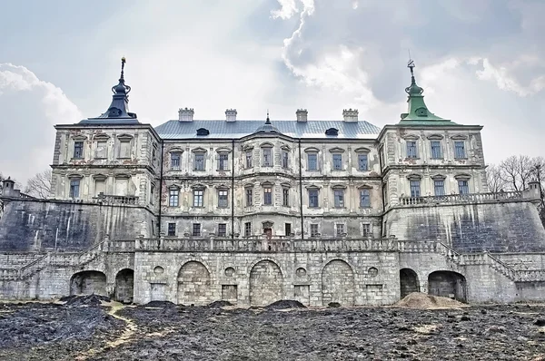 Старый Подгорецкий замок — стоковое фото