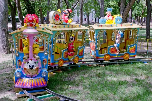 Atração infantil em Feodosia — Fotografia de Stock