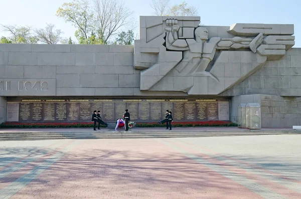 Memorial à defesa heróica de Sevastopol — Fotografia de Stock