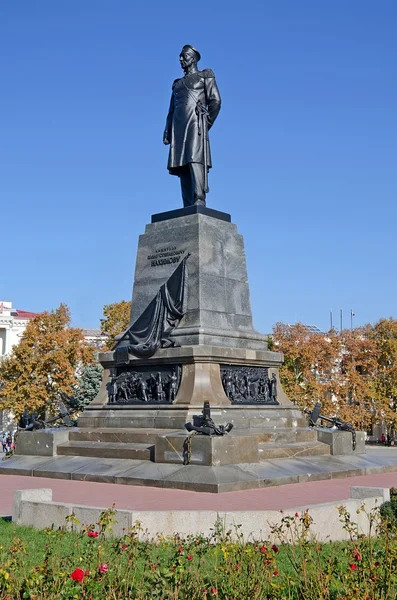 Monument voor admiraal Nachimov — Stockfoto