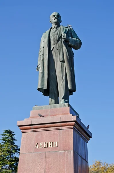 Monumento a Lenin in Yalta — Foto Stock