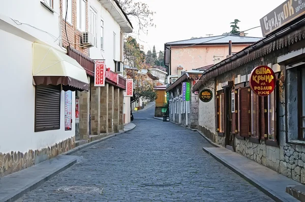 Starej ulicy Gurzuf — Zdjęcie stockowe