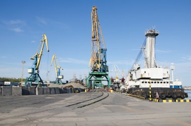 Deniz bağlantı noktası bağlantı noktası Vinçler