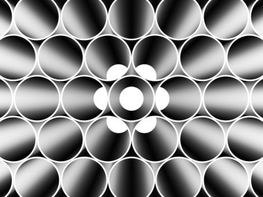 Arka planını metal borular