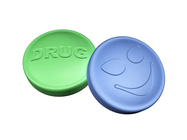Dos drogas coloridas —  Fotos de Stock