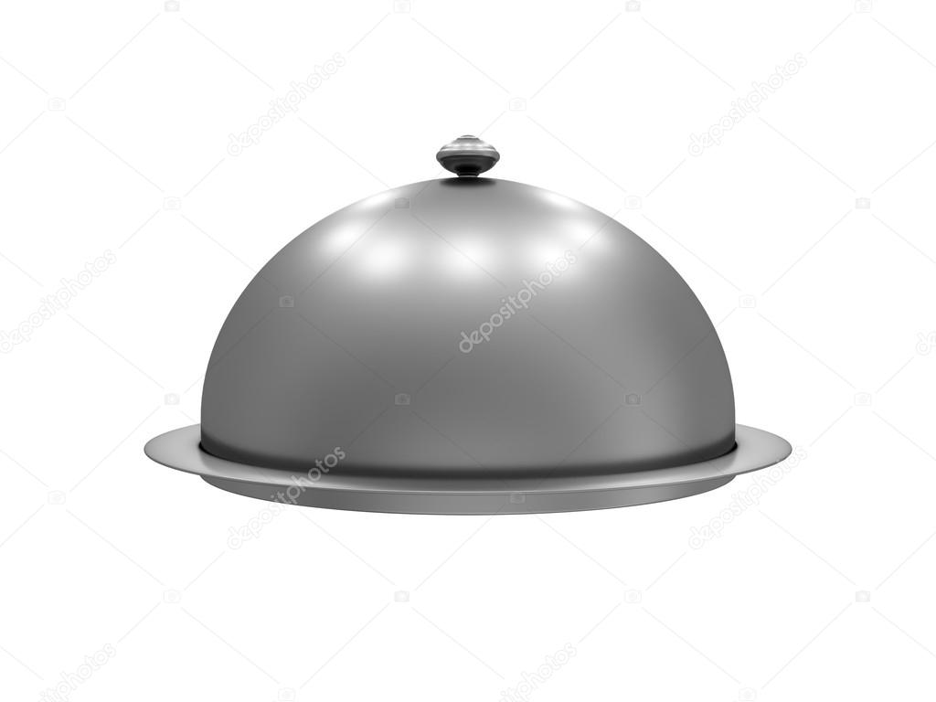 Dome cover with dish